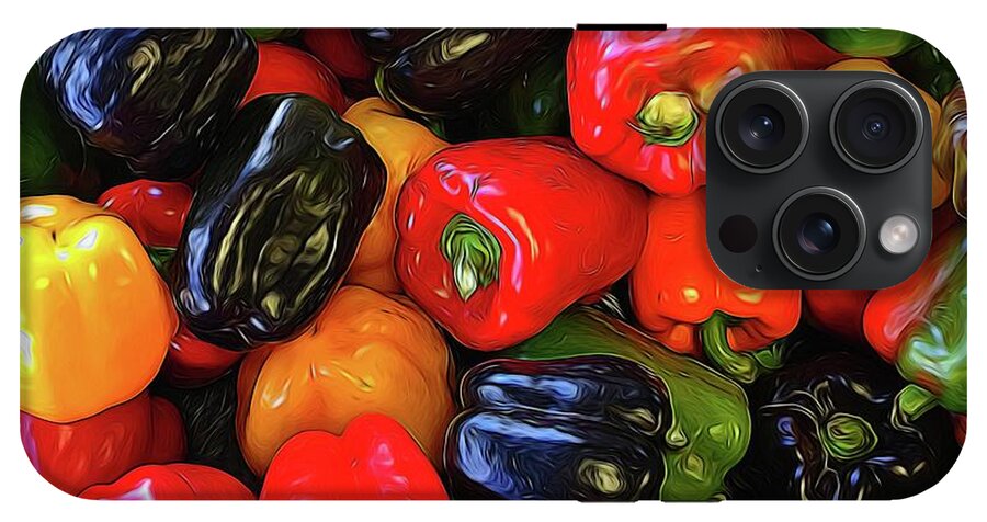 Colorful Bell Peppers - Phone Case