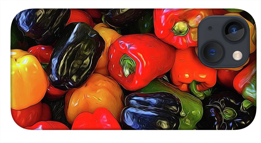 Colorful Bell Peppers - Phone Case