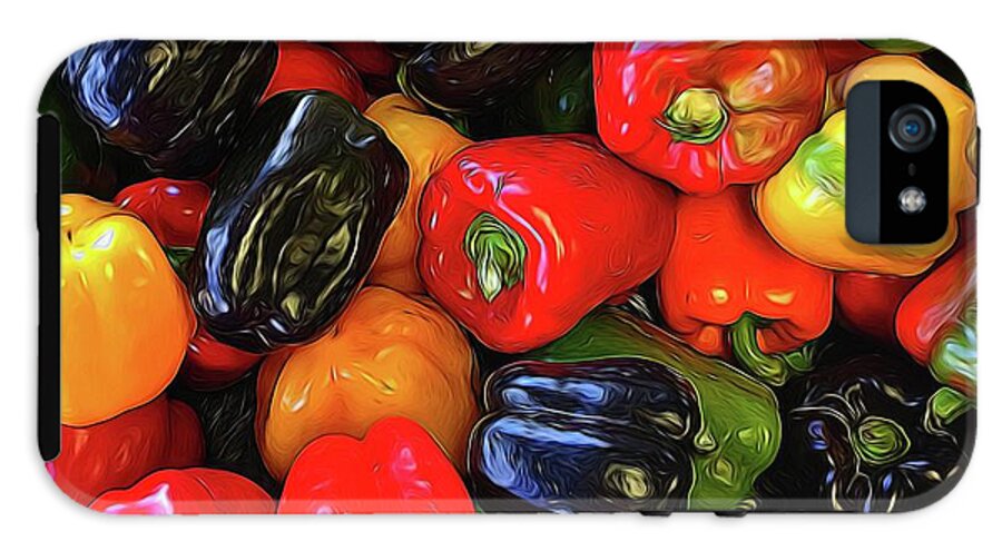 Colorful Bell Peppers - Phone Case