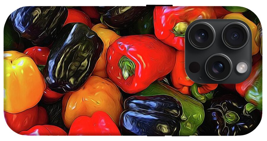 Colorful Bell Peppers - Phone Case