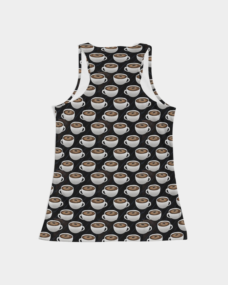 Coffee Pattern Women's All-Over Print Tank