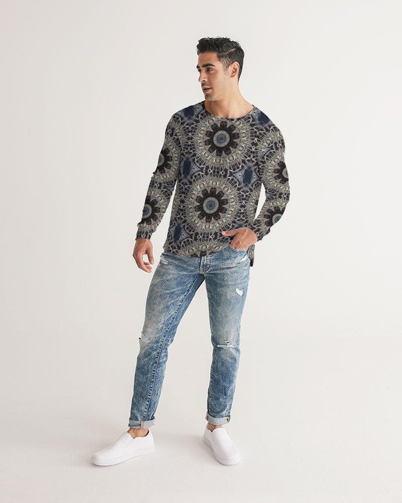 Cathedral Kaleidoscope Men's All-Over Print Long Sleeve Tee