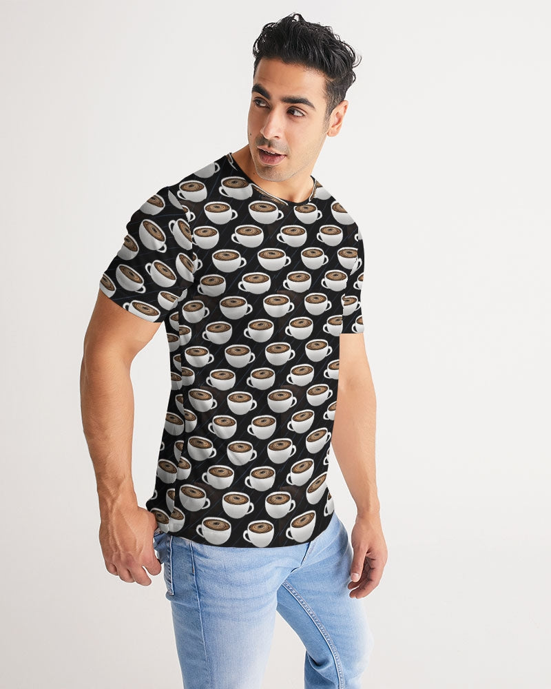 Coffee Pattern Men's All-Over Print Tee