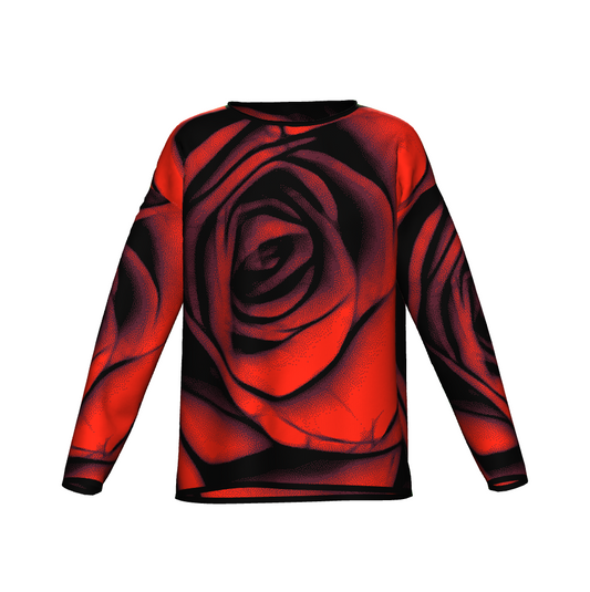 Reddest Rose Sweater