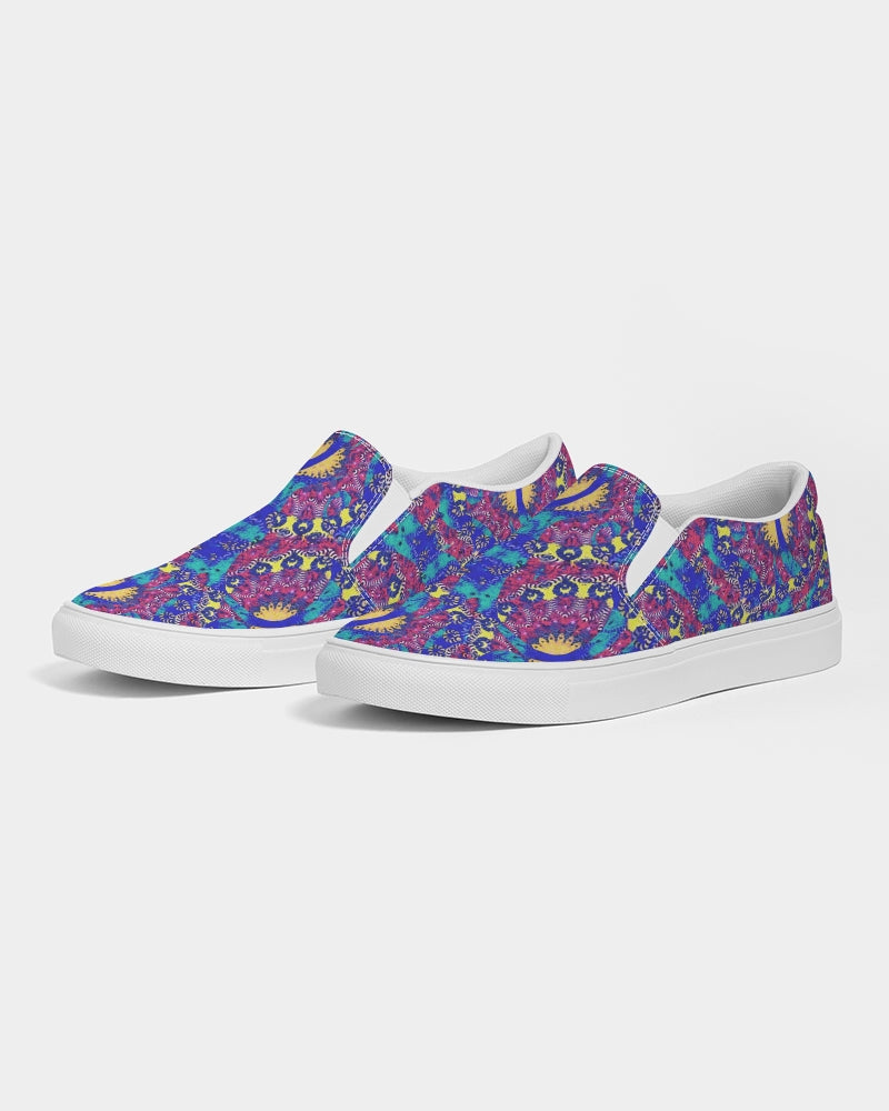 Caribbean Grafitti Men's Slip-On Canvas Shoe