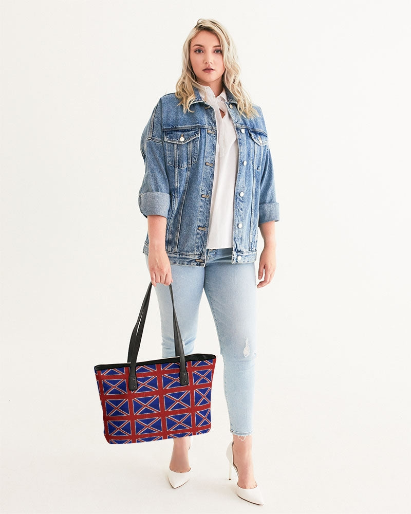 British Flag Pattern Stylish Tote