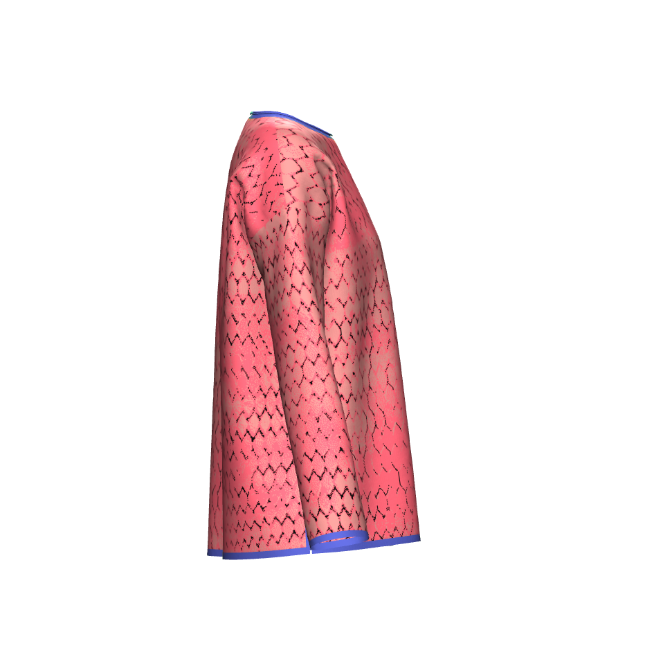 Pink Dragon Scales Sweater