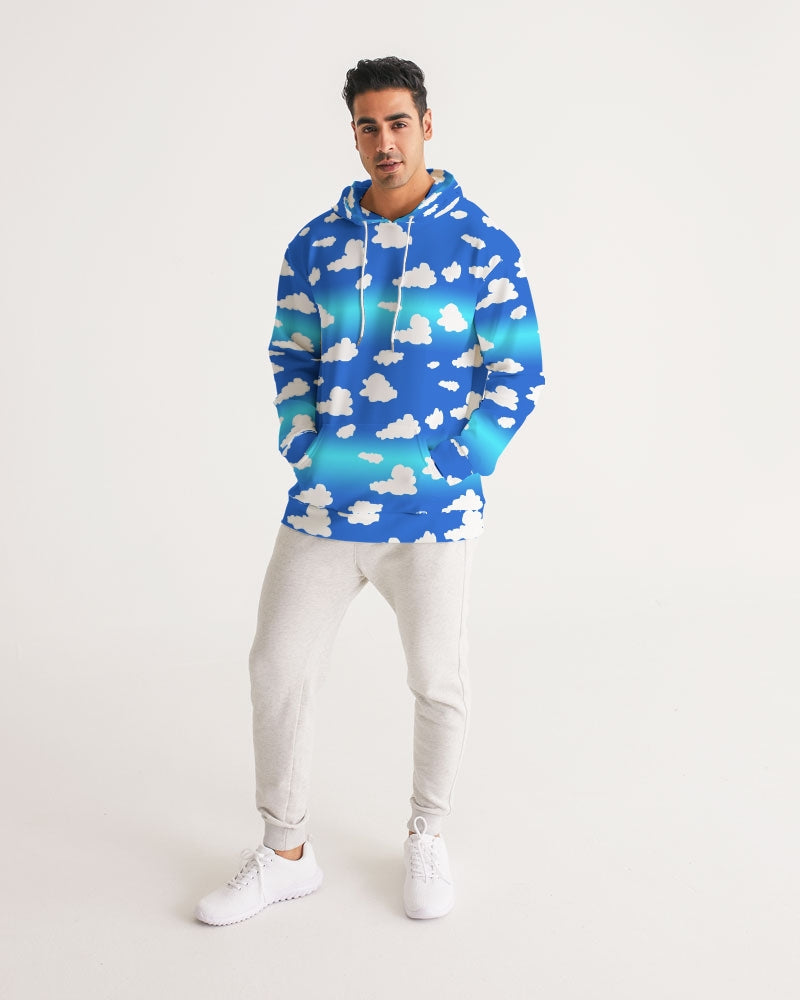 Clouds Pattern Men's All-Over Print Hoodie