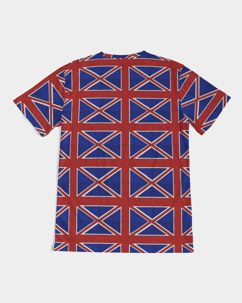 British Flag Pattern Men's All-Over Print Tee