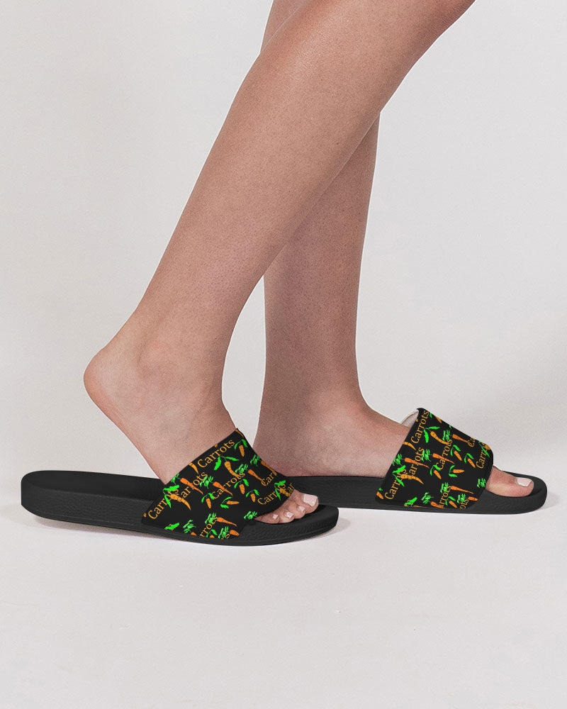 Carrots Pattern Women's Slide Sandal