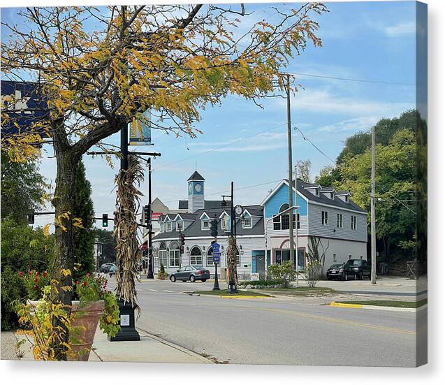 Downtown Fox Lake - Canvas Print