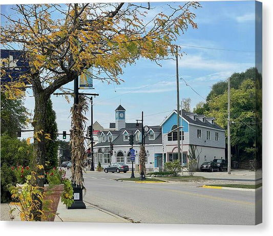 Downtown Fox Lake - Canvas Print