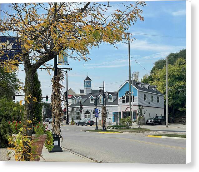 Downtown Fox Lake - Canvas Print