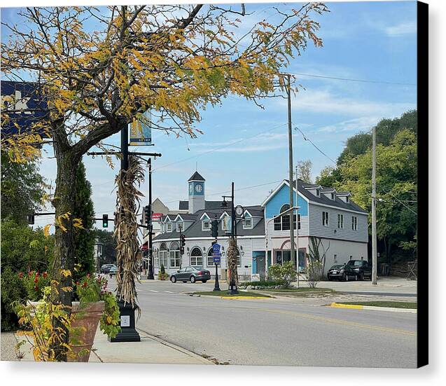 Downtown Fox Lake - Canvas Print