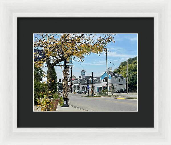 Downtown Fox Lake - Framed Print