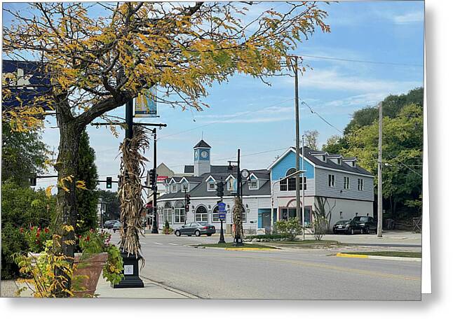 Downtown Fox Lake - Greeting Card