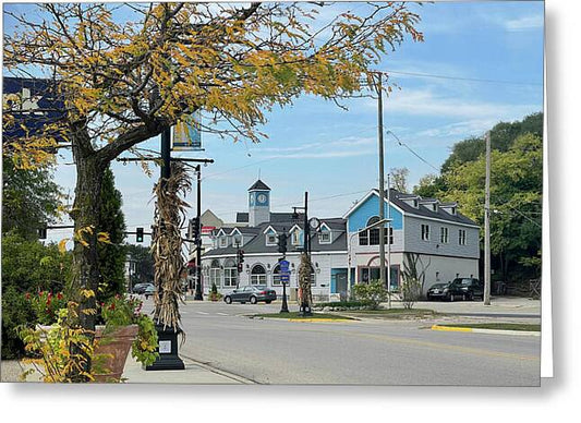 Downtown Fox Lake - Greeting Card