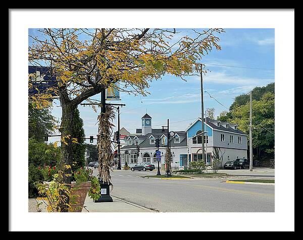 Downtown Fox Lake - Framed Print