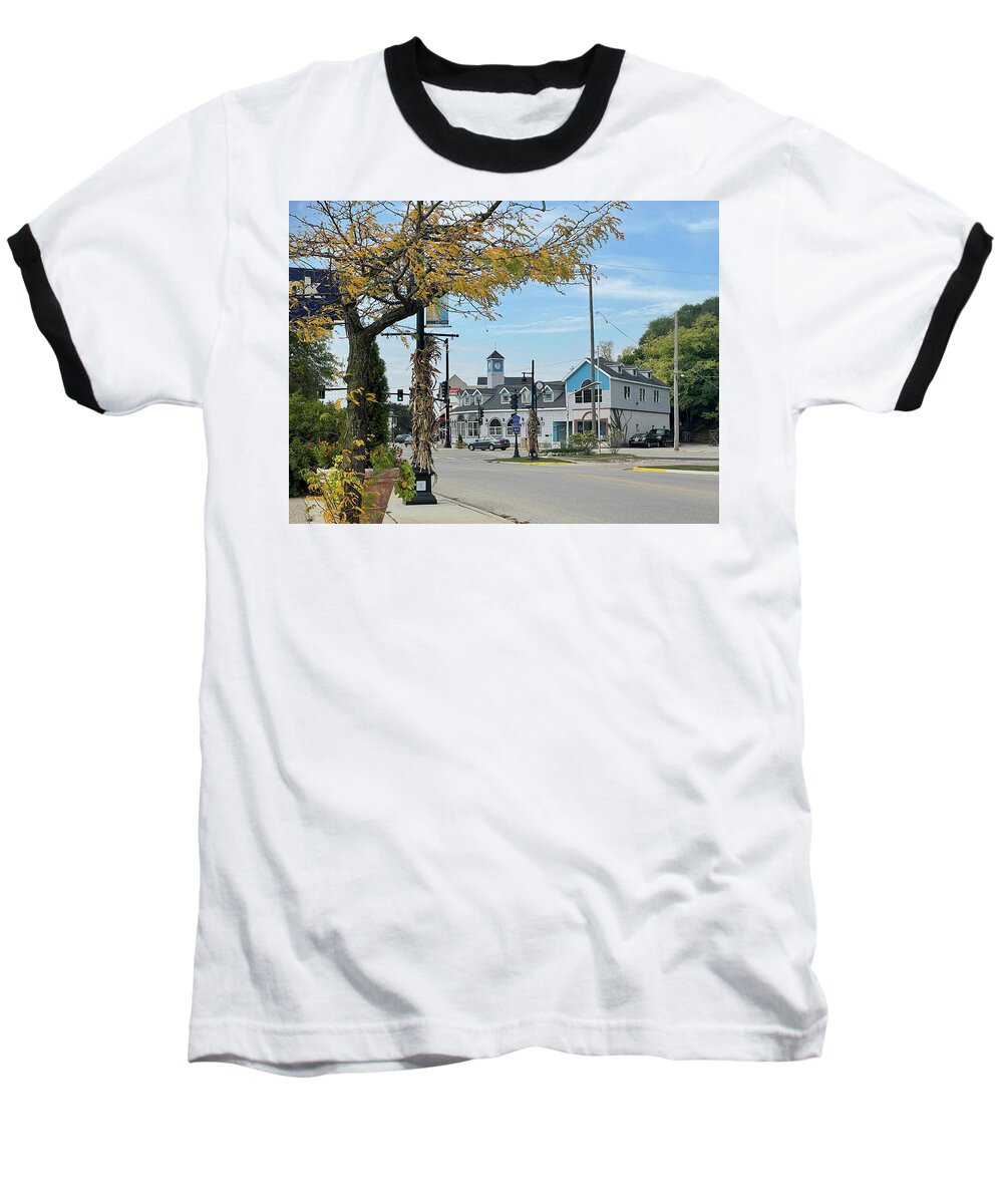 Downtown Fox Lake - Baseball T-Shirt