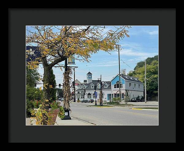 Downtown Fox Lake - Framed Print