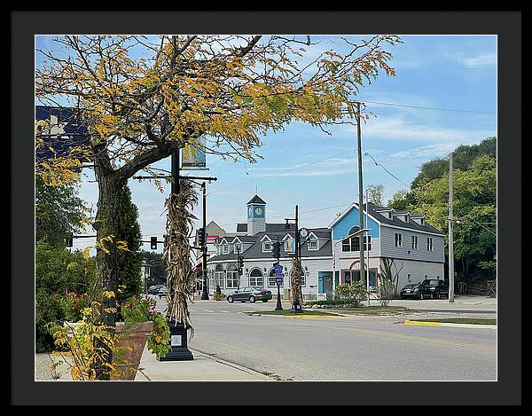 Downtown Fox Lake - Framed Print