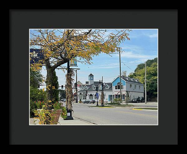 Downtown Fox Lake - Framed Print