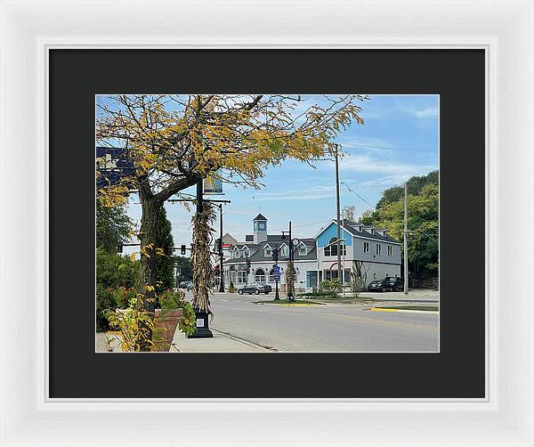 Downtown Fox Lake - Framed Print