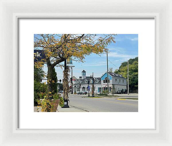 Downtown Fox Lake - Framed Print