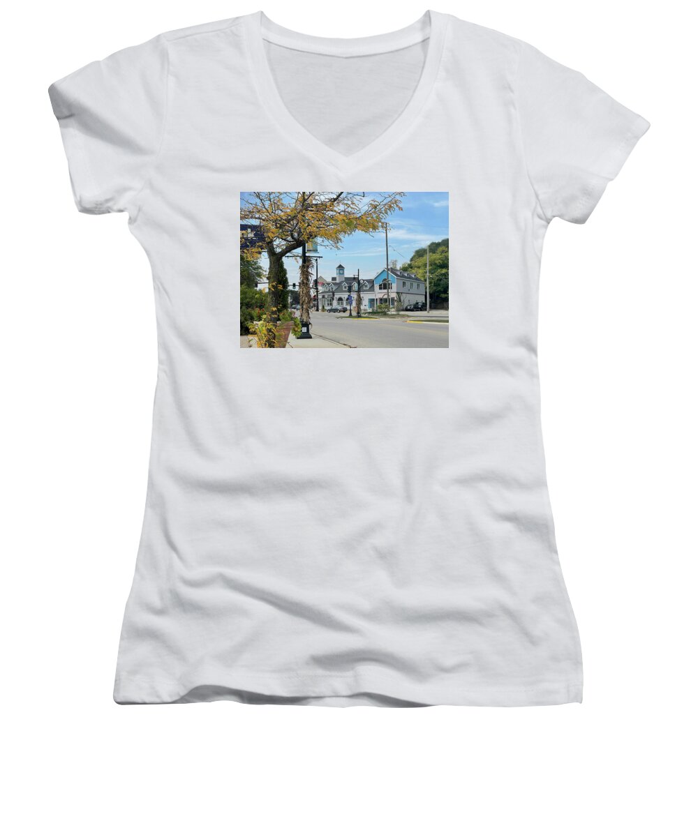 Downtown Fox Lake - Women's V-Neck