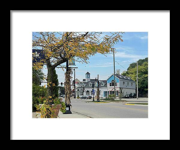 Downtown Fox Lake - Framed Print