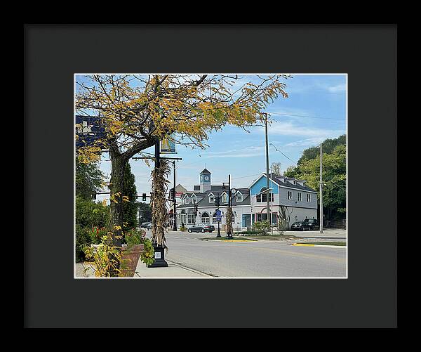 Downtown Fox Lake - Framed Print