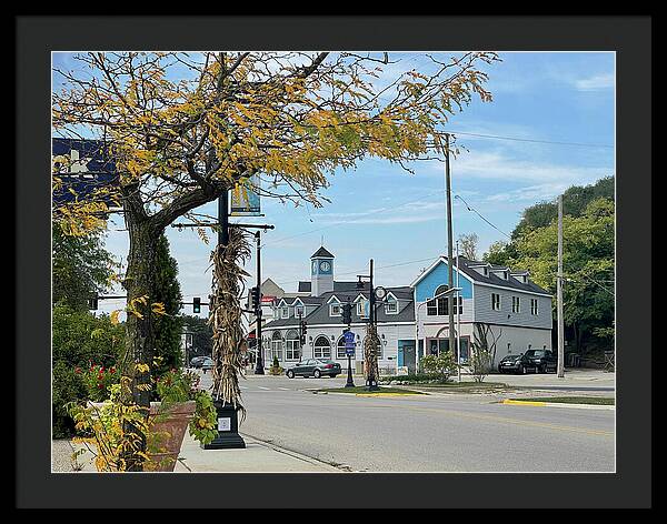 Downtown Fox Lake - Framed Print