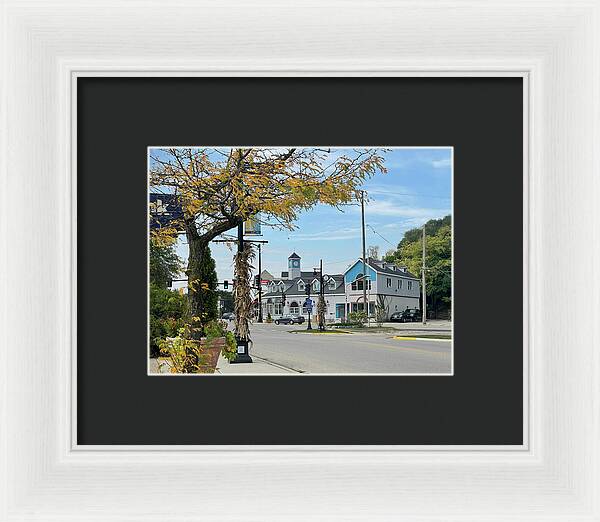 Downtown Fox Lake - Framed Print