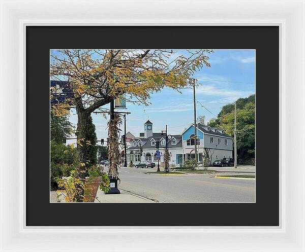 Downtown Fox Lake - Framed Print