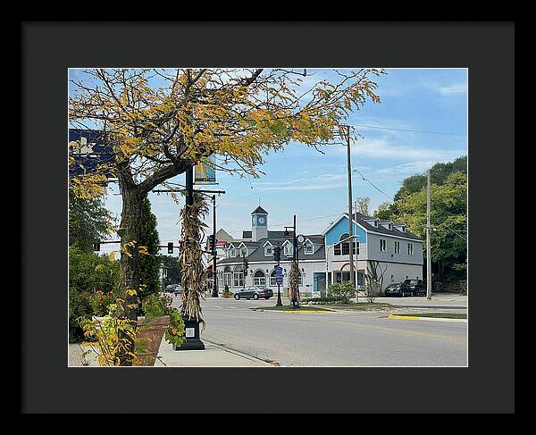 Downtown Fox Lake - Framed Print