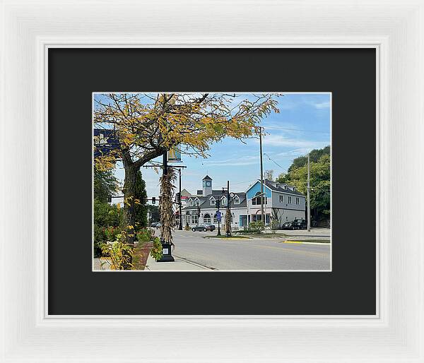 Downtown Fox Lake - Framed Print