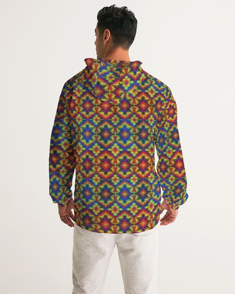 Carnival Kaleidoscope Men's All-Over Print Windbreaker