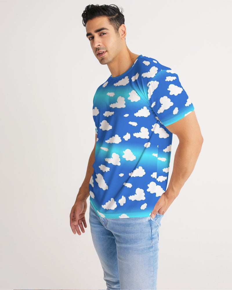 Clouds Pattern Men's All-Over Print Tee