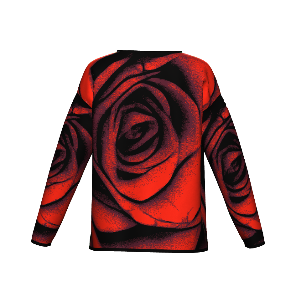 Reddest Rose Sweater