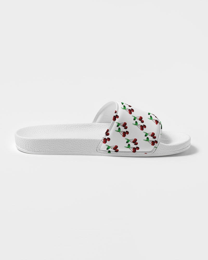 Cherries Pattern Women's Slide Sandal