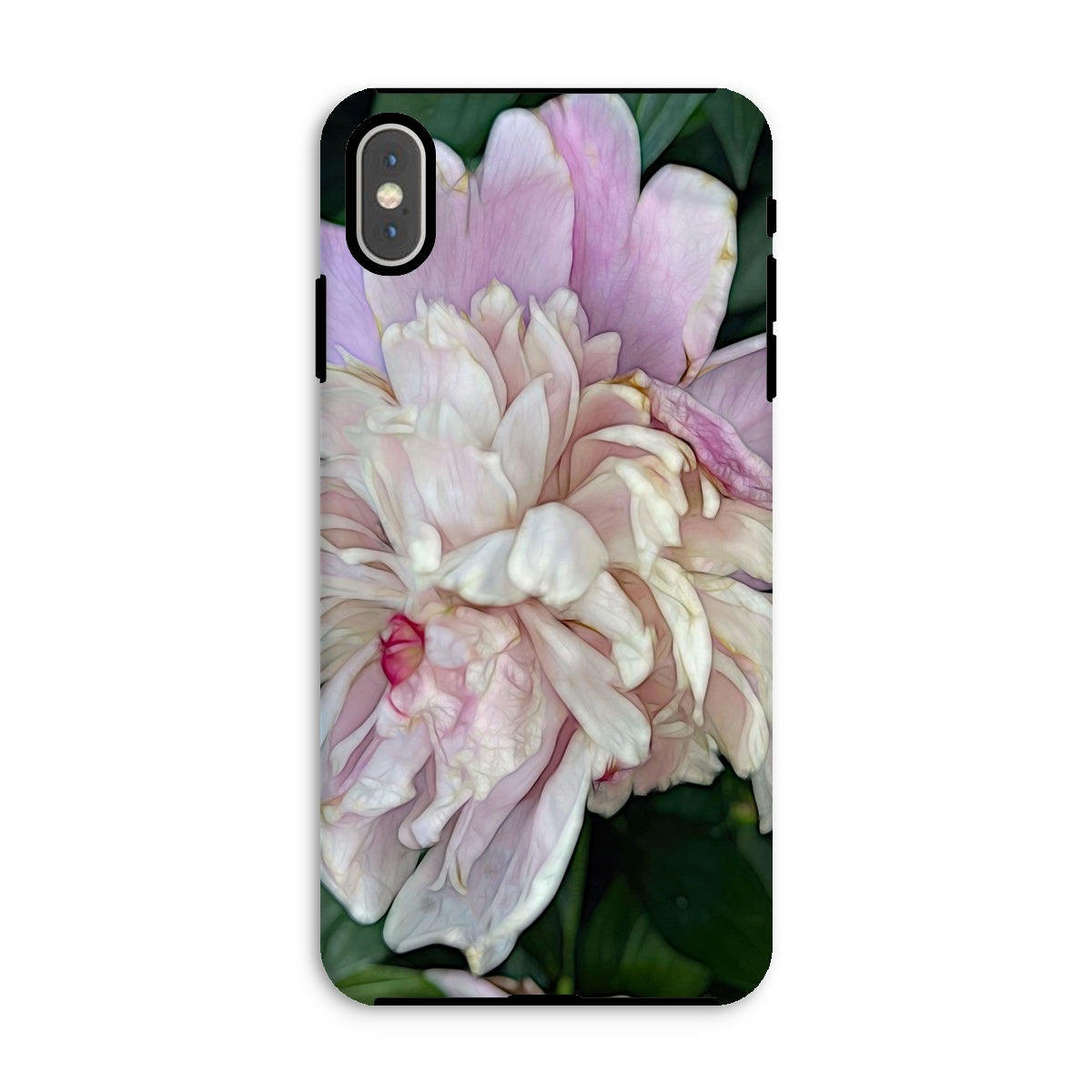 June Peony Tough Phone Case