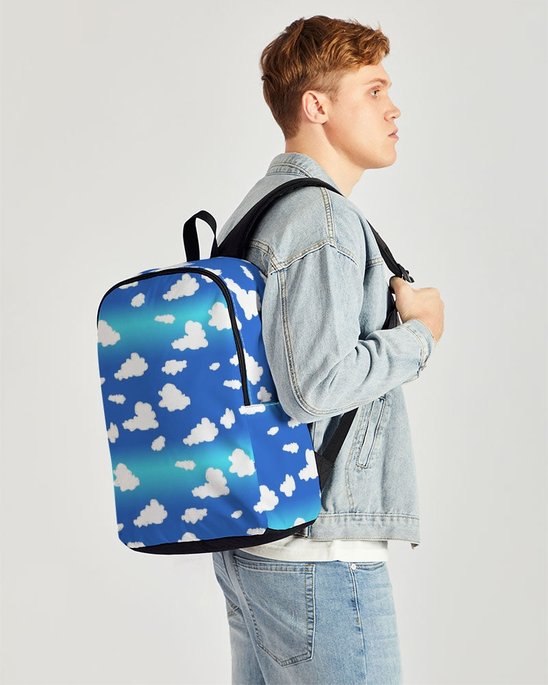 Clouds Pattern Back To Basics School Backpack