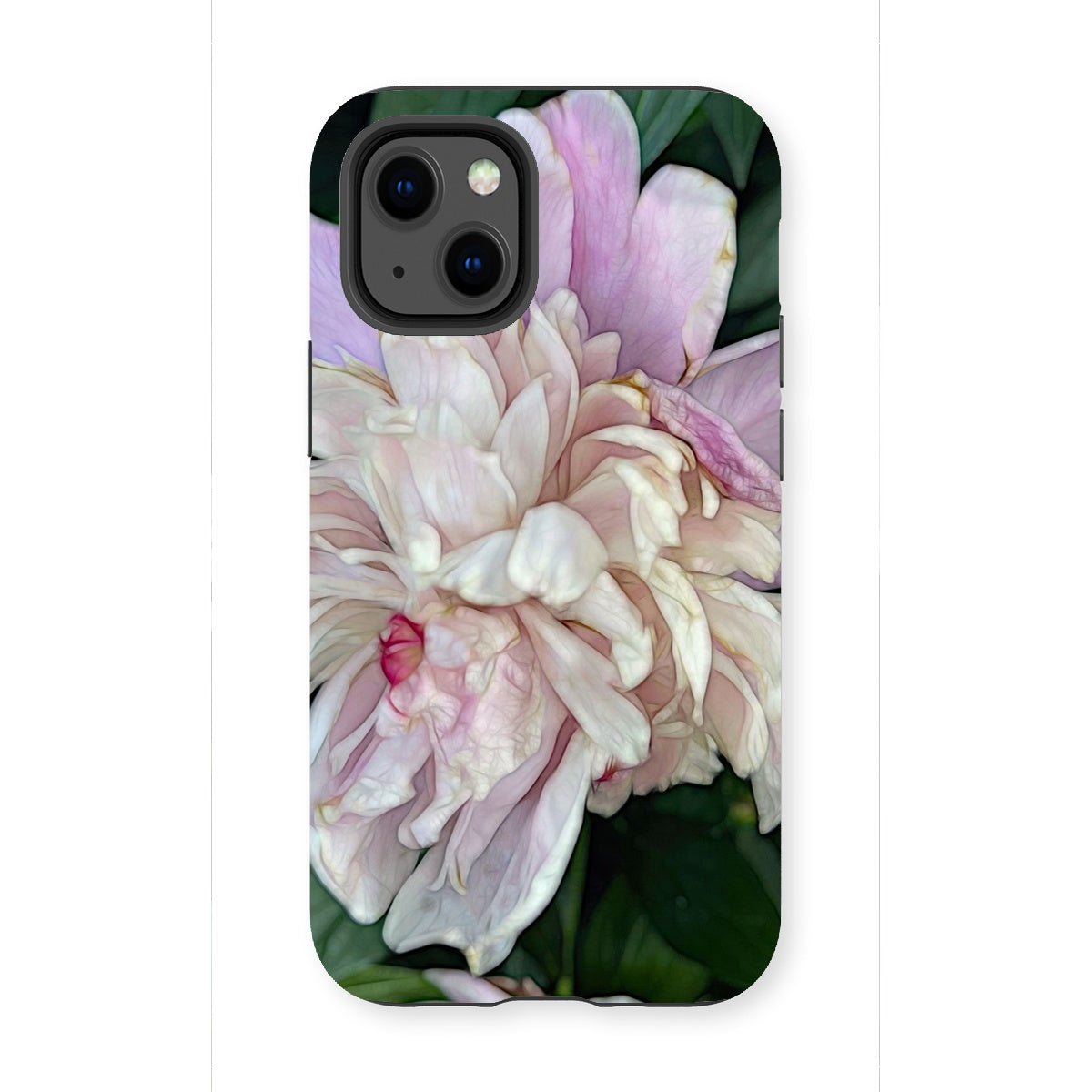 June Peony Tough Phone Case