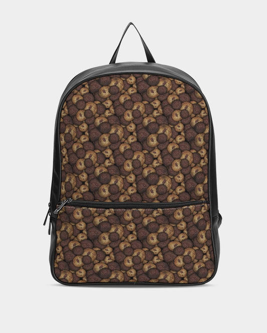 Chocolate Chip Cookies Classic Faux Leather Backpack