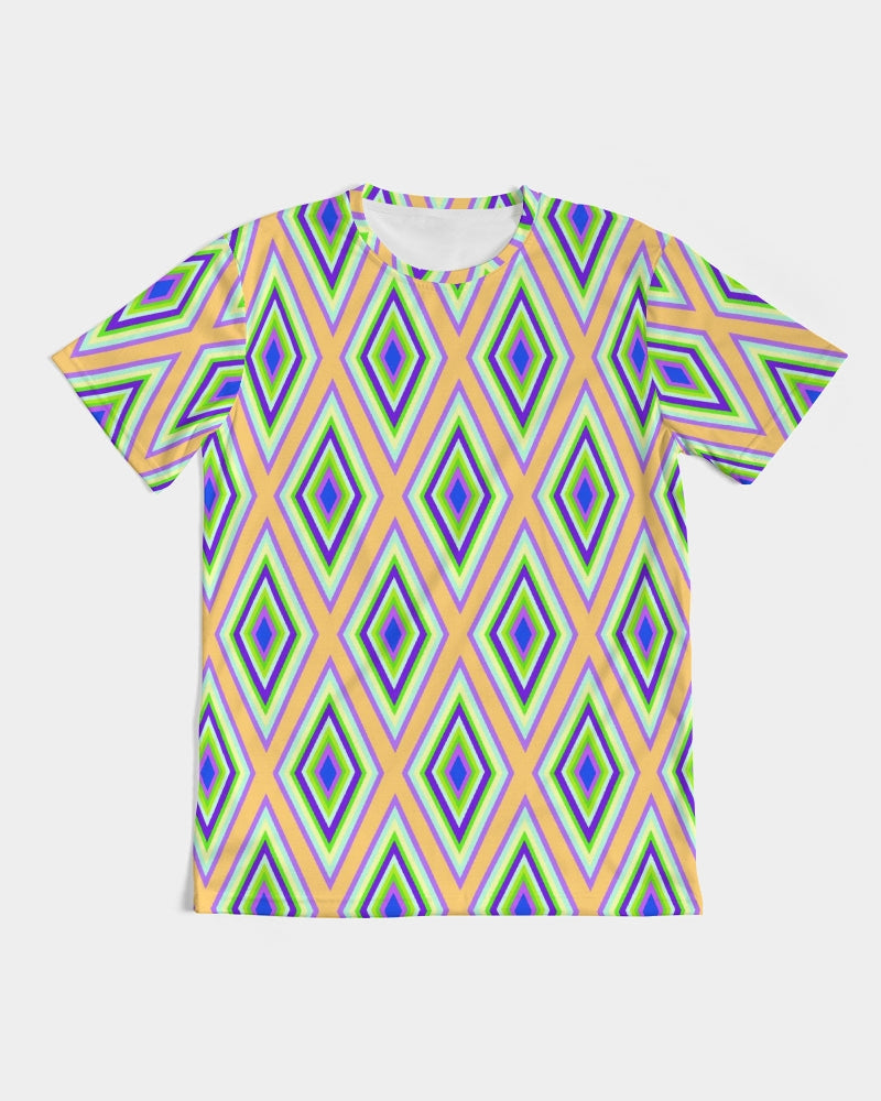 Colorful Diamonds Variation 1 Men's All-Over Print Tee