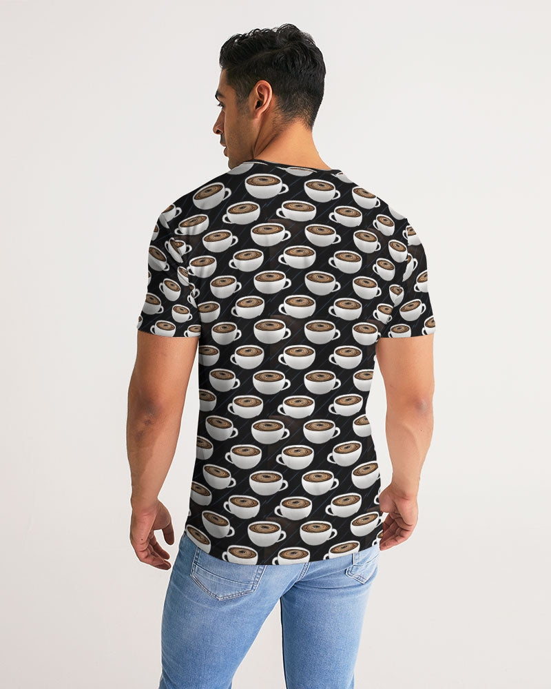 Coffee Pattern Men's All-Over Print Tee