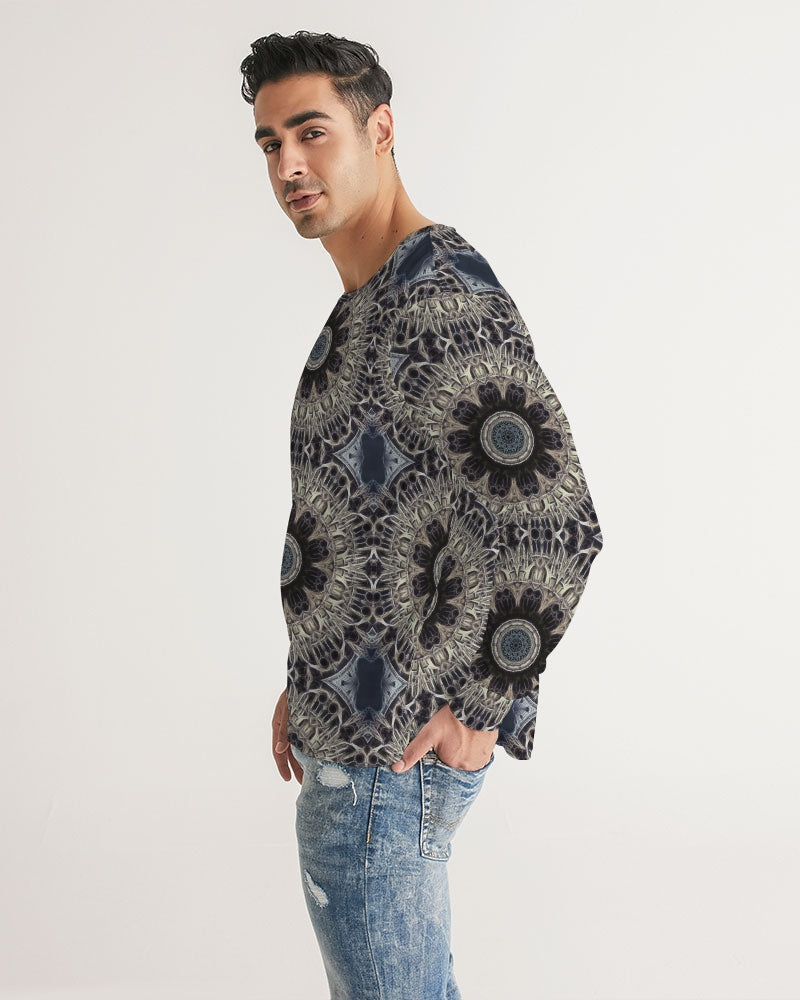 Cathedral Kaleidoscope Men's All-Over Print Long Sleeve Tee