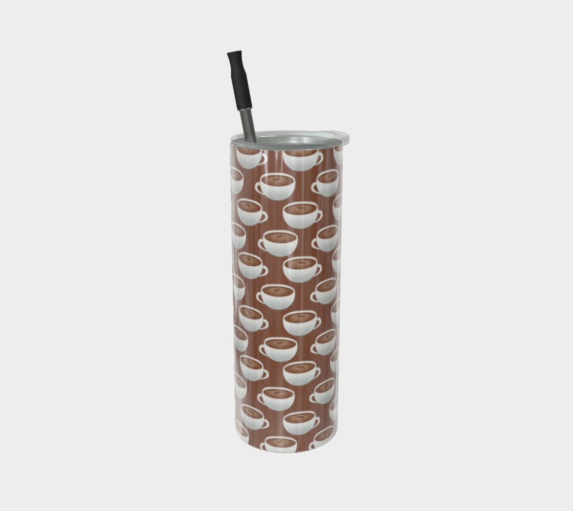 Coffee On Coffee Stainless Steel Tumbler