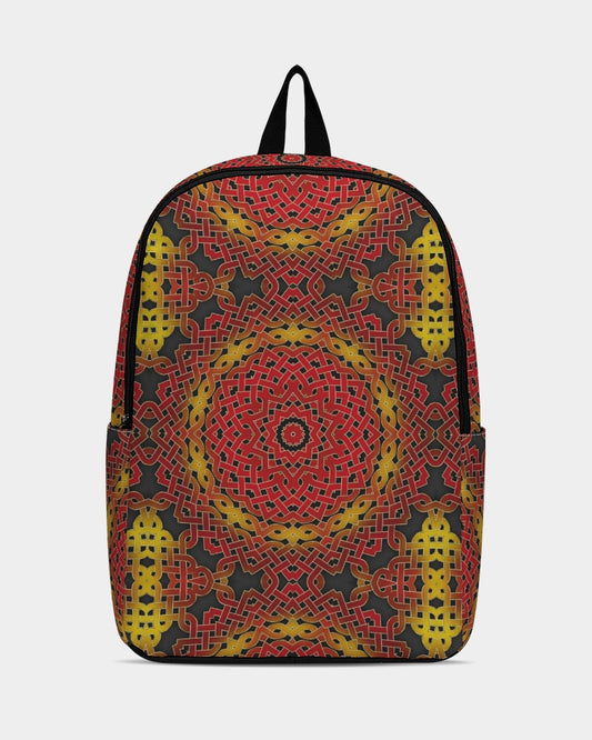 Celtic Orange Spiral Back To Basics School Backpack