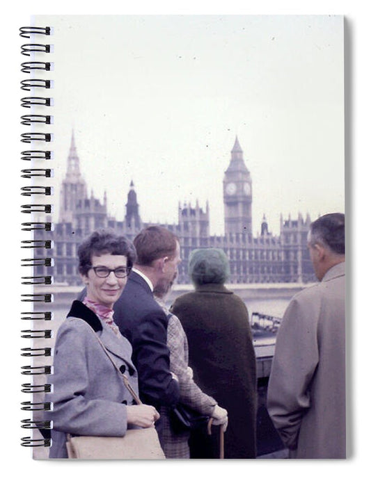 Europe 1967 No 3 - Spiral Notebook